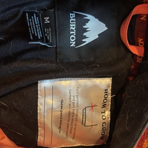 Burtons kids snow pants, salmon pink - Picture 6 of 6